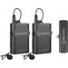 BOYA Used BY-WM4 PRO-K4 Two-Person Digital Wireless Omni Lavalier Microphone System f BY-WM4 PRO-K4