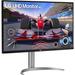 LG Used 32UQ750-W 31.5" 4K HDR 144 Hz Gaming Monitor 32UQ750-W