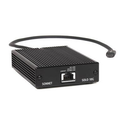 Sonnet Used Solo 10G Thunderbolt 3 to 10 Gigabit Ethernet Fanless Adapter with NBASE-T SOLO10G-TB3