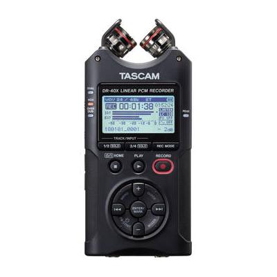 TASCAM Used DR-40X 4-Channel / 4-Track Portable Audio Recorder and USB Interface with A DR-40X