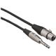 Hosa Technology HXS-001.5 Balanced 3-Pin XLR Female to 1/4" TRS Male Audio Cable (1.5') HXS-001.5