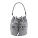 Wolf Grey Leather The Bucket Tote Bag