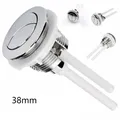 Dual Flush 38mm Toilet Water Tank Round Valve Rods Push Button Water Saving For Cistern Bathroom