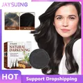 Jaysuing Hair Darkening Shampoo Natural Organic Mild Formula Hair Cleansing Moisturizing Polygonum