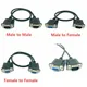 RS232 Cable to RS-232 DB9F to DB9F male to Female / male DB9 Connector Serial Null Modem cable