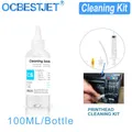 100ML Cleaning Liquid Kit For Epson HP Canon Brother Inkjet Printer Cleaning Solution For Dye