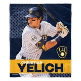 MLB Player Milwaukee Brewers Christian Yelich Silk Touch Throw
