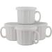 10 Strawberry Street 16oz Set of 4 Soup Mug with Lid