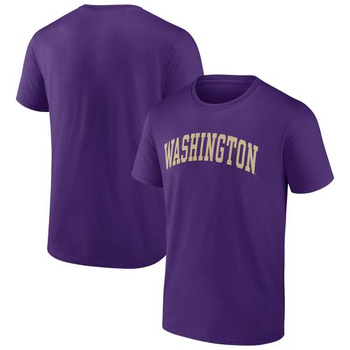 Washington Huskies Fanatics Basic Arch T-Shirt für Herren, Lila