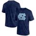 Men's Fanatics Branded Navy North Carolina Tar Heels Camo Logo T-Shirt