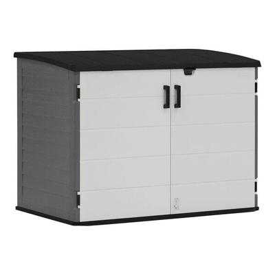 Suncast Stow-Away 70 cu. ft. Peppercorn Horizontal Storage Shed BMS4780