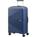 Hartschalen-Trolley AMERICAN TOURISTER "Airconic, 67 cm" Gr. B/H/T: 44,5 cm x 67 cm x 26 cm 67 l, blau (midnight navy) Koffer Hartschalenkoffer