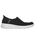 Skechers Women's Slip-ins: GO WALK Joy - Idalis Slip-On Shoes | Size 10.0 | Black/White | Textile/Synthetic | Machine Washable