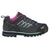 CMP - Women's Moon Low Trekking Shoe Waterproof - Multisportschuhe 38 | EU 38 schwarz
