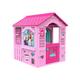 Chicos - Barbie Spielhaus Kinder Outdoor | Robuster und langlebiger | Gartenhaus für Kinder ab 2 Jahren, Rosa (89609)