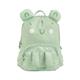 Miniland Ecothermibag Kid Frog. Mochila nevera Infantil para guardería, excursiones y meriendas fabricada en Textil reciclado.