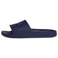 adidas Unisex Adilette Aqua Logo Slide Sandal, Dark Blue/Dark Blue/Dark Blue, 38 EU