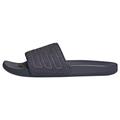 adidas Unisex Adilette Comfort Slide Sandal, Shadow Navy Preloved Yellow Shadow Navy, 37 EU