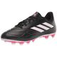 adidas Unisex-Adult COPA 23.4 Football Boots Flexible Ground Shoes, Black/Zero Metallic/Team Shock Pink 2, 10