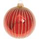 Weihnachtsbaumkugel GUIDO MARIA KRETSCHMER HOME&LIVING "Rikka, Weihnachtsdeko, Christbaumschmuck" Weihnachtsbaumkugeln Gr. 8 cm, rot (bordeau) Weihnachtskugeln