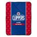 LA Clippers 30" x 40" Personalized Baby Blanket