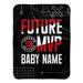 Toronto Raptors 30" x 40" Personalized Baby Blanket