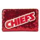Loungefly Kansas City Chiefs Sequin Zip-Around Wallet