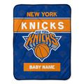 New York Knicks 30" x 40" Personalized Baby Blanket