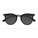 Female s round Black Plastic, Metal Prescription sunglasses - Eyebuydirect s Lulu