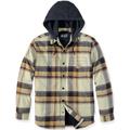 Carhartt Rugged Flex Flannel Hooded Hemd, braun, Größe 2XL