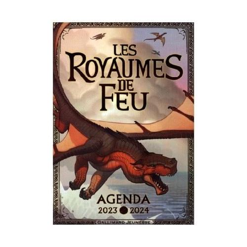 Agenda Les Royaumes de Feu 2023-2024 – Gallimard Jeune