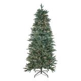 Pre-Lit Slim Washington Frasier Fir Artificial Christmas Tree - Clear Lights