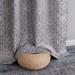 Home & Linens Santiago Tile 100% Complete Blackout Thermal Insulated Heat/Cold/UV Blocking Grommet Curtain Panels - Pair