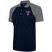 Men's Antigua Navy/Steel Texas Rangers Patriotic Nova Polo