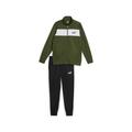 Jogginganzug PUMA "POLY SUIT CL" Gr. XL, weiß (myrtle) Herren Sportanzüge Trainingsanzüge