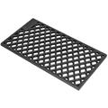 WELL GRILL 41.5 x 23.5 cm Plancha Cast Iron Grill Plate for Burnhard Fred Series Gas Grill, Sear Grate Grill Pan Grill Tray Suitable for Burnhard 2 3 4 6 Burner Deluxe Accessories, 943352