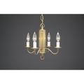 Northeast Lantern 13 Inch 4 Light Mini Chandelier - 911S-DAB-LT4