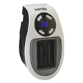 Personal PTC Heater with Timer Silver