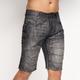 Crosshatch Mens Winston MVE Denim Shorts Black Wash - W36 / Black Wash