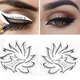 Women Eyes Makeup Stencils Winged Eyeliner Stencil Template Shaping Tools Eyebrows Eye Shadow Makeup