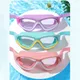 Children Swim Goggles Earplug 2 in 1 Set Anti-Fog HD Lens Silicone Protection Swimming Goggles for