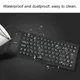 Mini clavier filaire USB pliable en silicone souple muet accessoire informatique 85 prédire