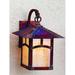 Arroyo Craftsman Evergreen 13 Inch Tall 1 Light Outdoor Wall Light - EB-9A-GW-VP