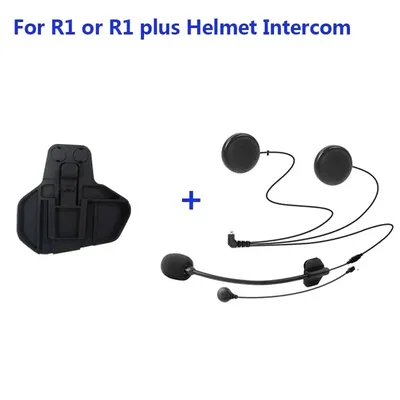FreedConn Original Zubehör Hard/Weiche Mikrofon 5 Pin Clip für R1 & R1-PLUS Volle/Open Face Helm Image