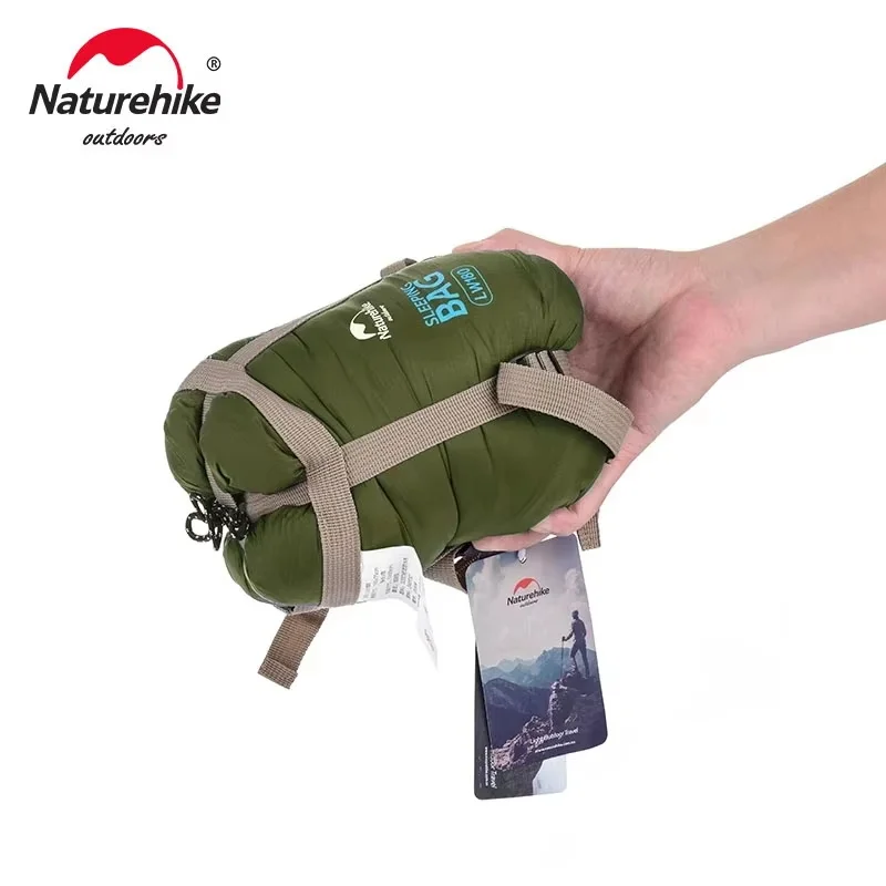 Naturehike Schlafsack LW180 Ultraleichter Baumwollschlafsack Wasserdichter Wanderschlafsack Sommer Outdoor Camping Schlafsack Image