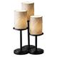 Justice Design Group Limoges 16 Inch Table Lamp - POR-8797-10-WAVE-DBRZ