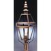 Northeast Lantern Boston 43 Inch Tall 3 Light Outdoor Post Lamp - 1253-AC-LT3-CLR