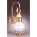 Northeast Lantern Onion 24 Inch Tall Outdoor Wall Light - 2841-DAB-MED-CLR