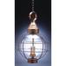 Northeast Lantern Onion 27 Inch Tall 3 Light Outdoor Hanging Lantern - 2862-DAB-LT3-CSG