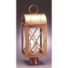 Northeast Lantern Adams 22 Inch Tall 3 Light Outdoor Post Lamp - 6053-AC-LT3-CSG